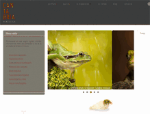 Tablet Screenshot of cantabriaminuscula.com